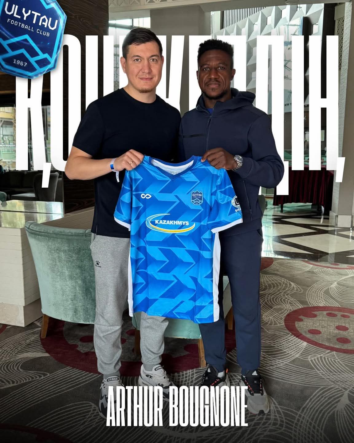 Mercato : Arthur Bougnone rejoint le FK Ulytau Zhezkazgan.