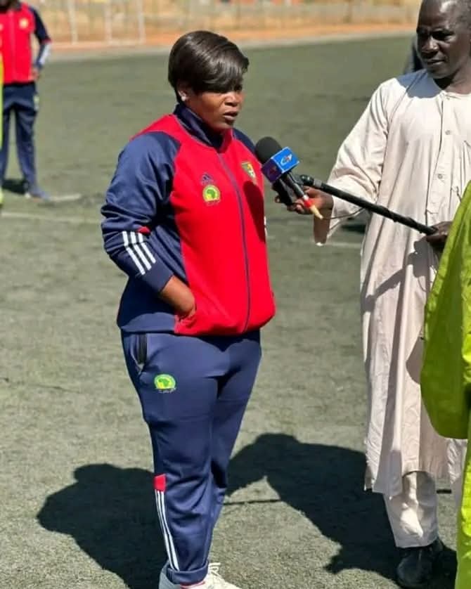 Football féminin : Augustine Ejangue nommée entraîneure adjointe du Tout Puissant d’Obang II.