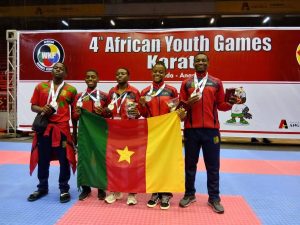 Jeux Africains de la Jeunesse 2025 : Le Cameroun brille en karaté avec quatre médailles à Luanda.