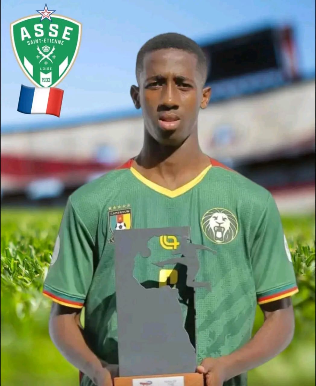Mercato : l’ASSE en pole pour le jeune Camerounais David Mimbang.