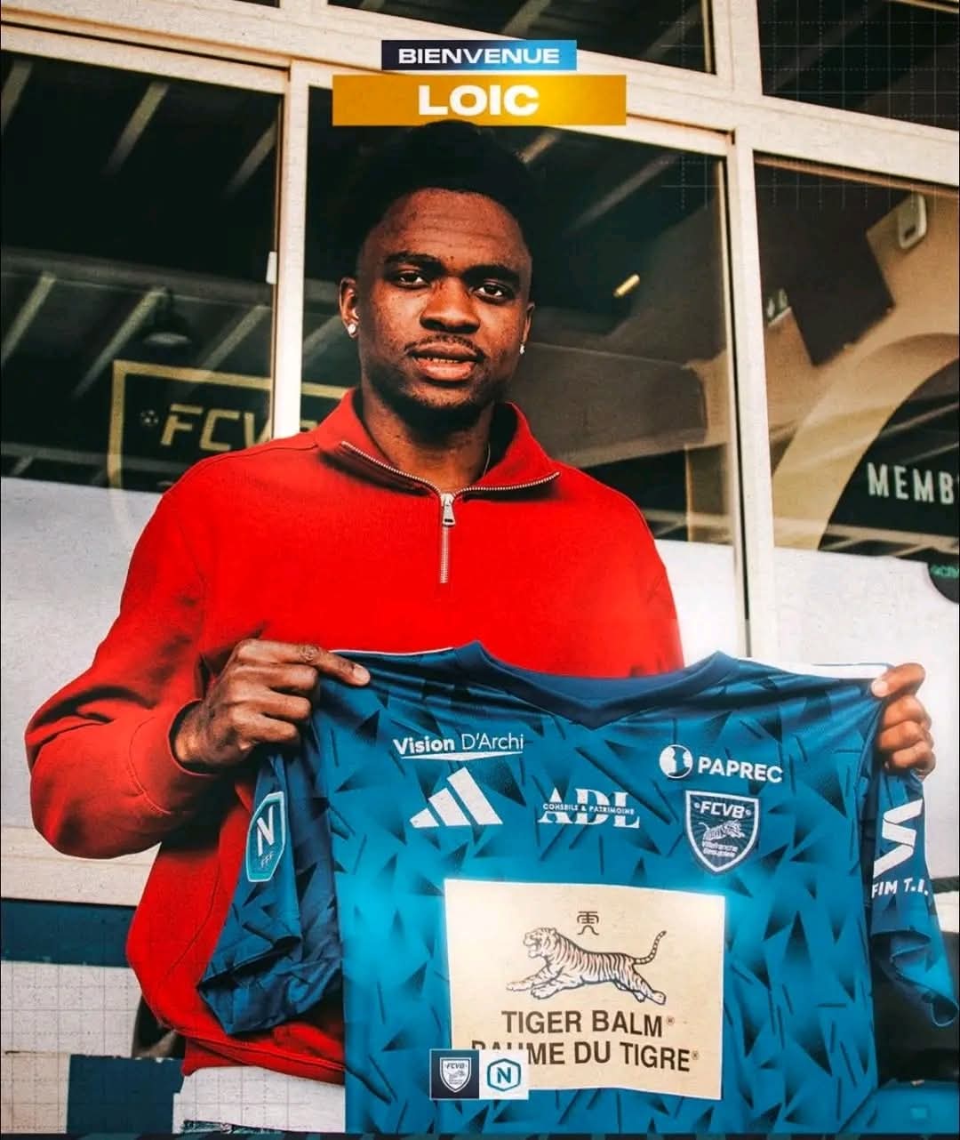Mercato : Loïc Etoga signe au FC Villefranche.