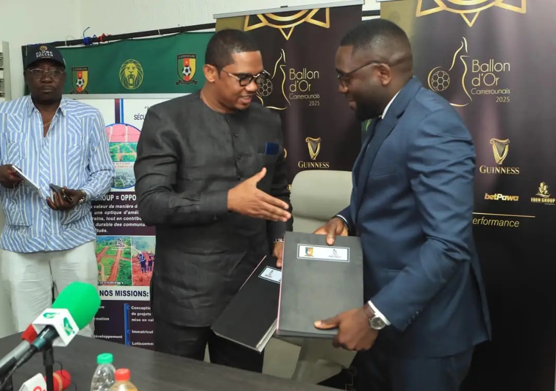 🔴 Partenariat : La FECAFOOT s’allie à Eden Group.