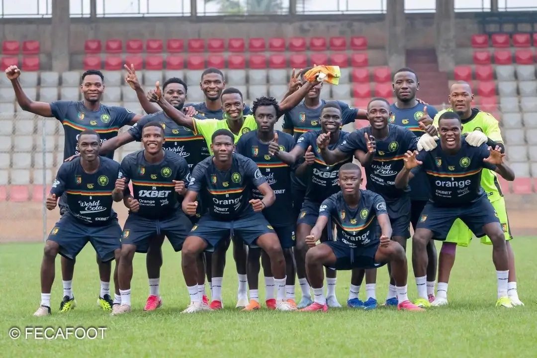 Lions indomptables : deux tests au programme pour les joueurs locaux en stage.